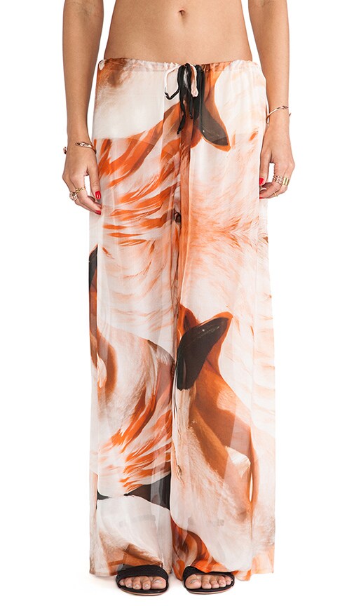 Sheer Silk Drawstring Pant