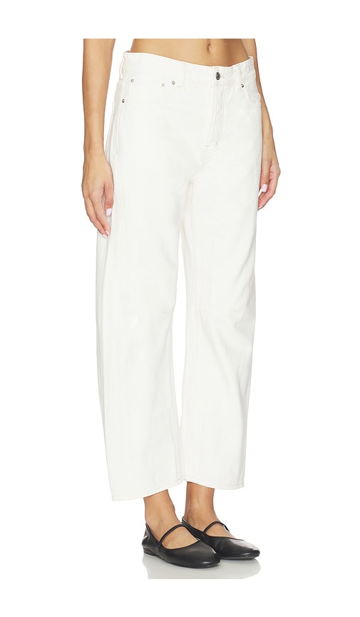  Madewell Pantalón De Corte Amplio. Darted En Color Blanco Talla 23  (también En 28, 29, 30, 32, 33). 