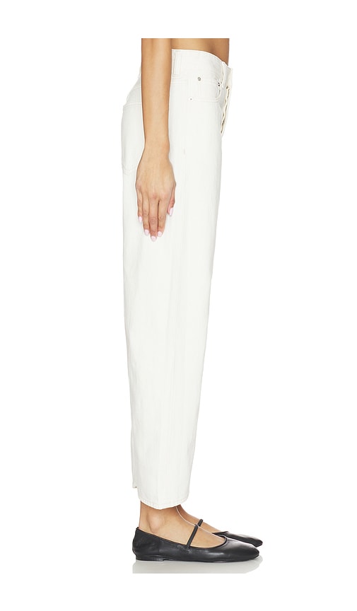  Madewell Pantalón De Corte Amplio. Darted En Color Blanco Talla 23  (también En 28, 29, 30, 32, 33). 