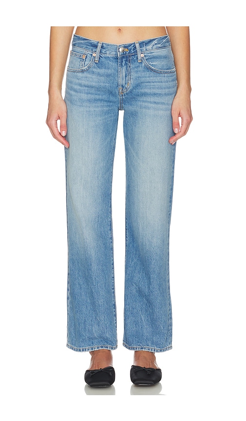 Madewell Low Rise Loose Jeans in Blue. - size 28 (also in 30, 31)