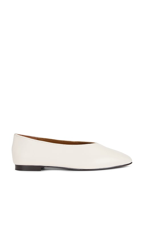 Madewell Sage Ballet Flat in White. - size 10 (also in 6, 6.5, 7, 8.5, 9.5)