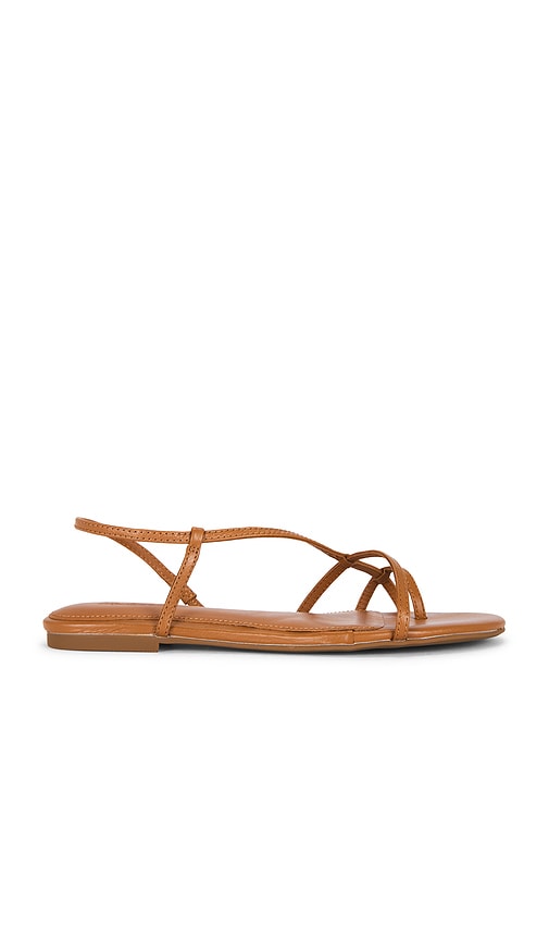 Madewell Iggy Strappy Sandal in Brown. - size 6 (also in 6.5, 8, 8.5, 9, 10)