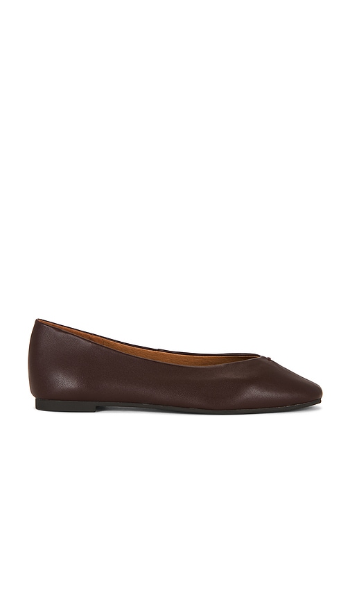 Madewell Greta Glove Flat in Burgundy. - size 10 (also in 6, 6.5, 7, 7.5)