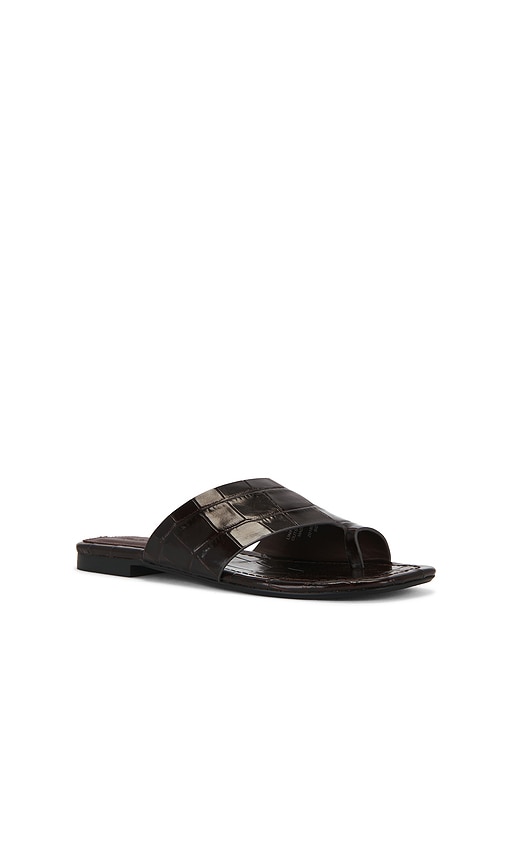 Madewell Ashton Toe Loop Slide In Brown
