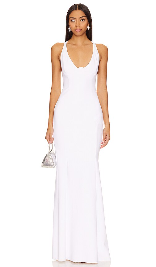 Mother of All Emanuel Maxi Dress in White REVOLVE - Main Image