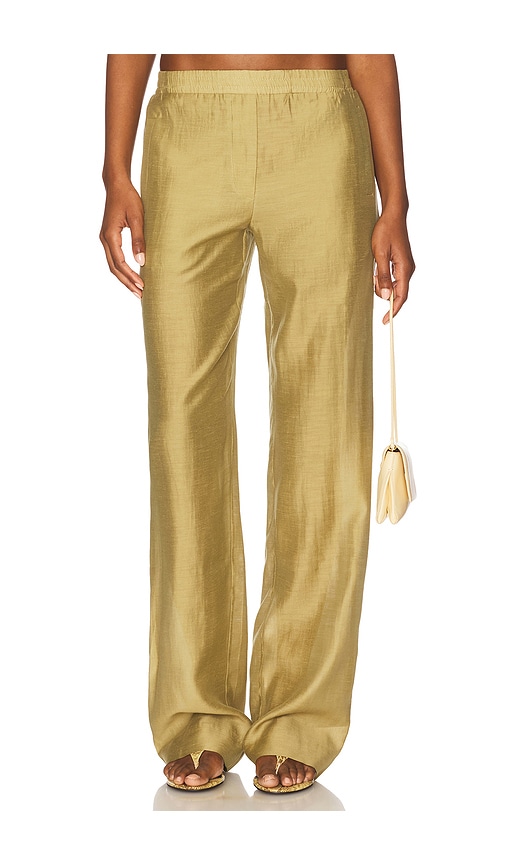 x REVOLVE Bette Pant in Olive. - size S (also in L, M, XS)