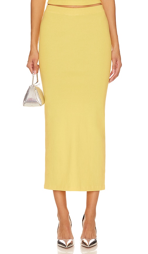 Mother of All Antonia Skirt in Yellow