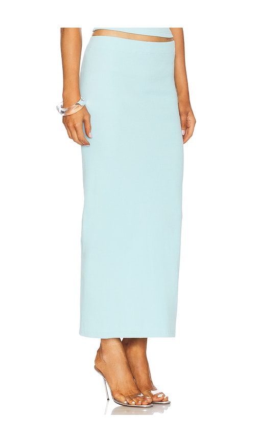 Mother Of All Antonia Skirt In Baby Blue