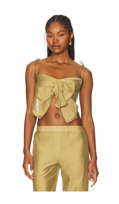 x REVOLVE Fay Top in Olive. - size S (also in L, M, XS)