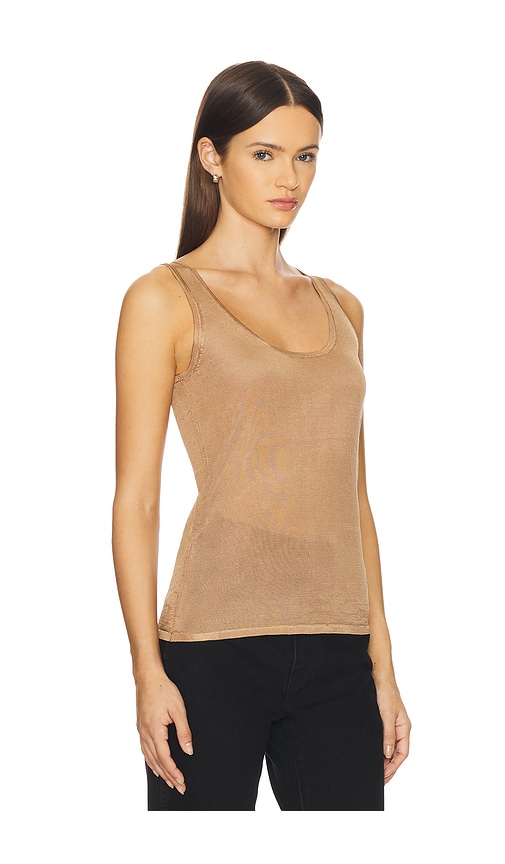 Mother Of All Elena Tank Top In Brown