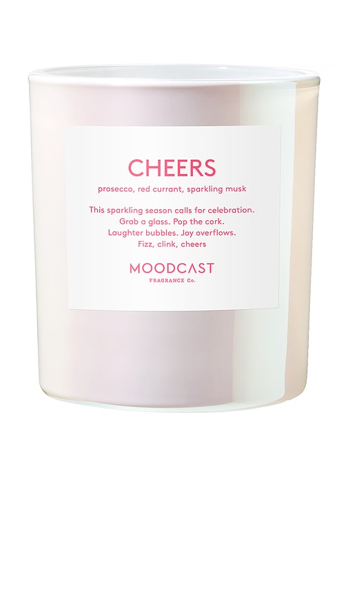 Moodcast Fragrance Co. Cheers 8oz Candle In N,a