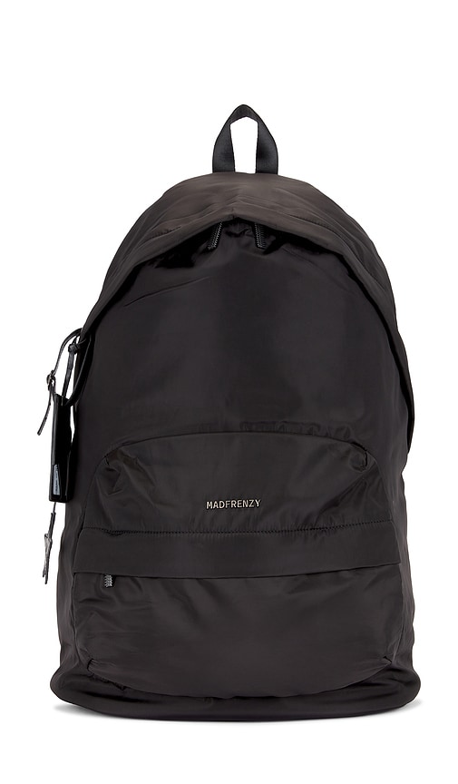 Madfrenzy Oversized Backpack In Black