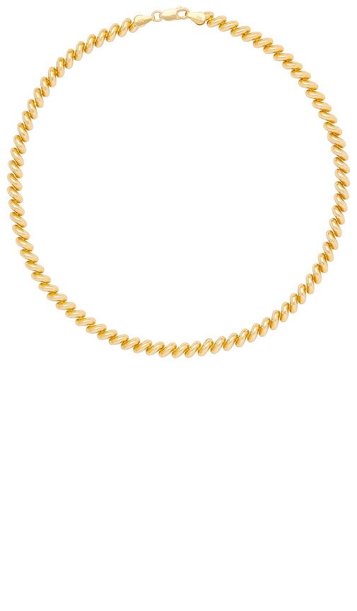 MEGA San Marcos Necklace in Metallic Gold