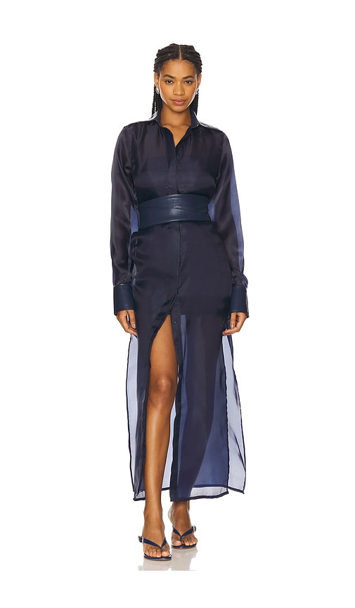 Mariandree Gaitan Aurora Dress In Blue