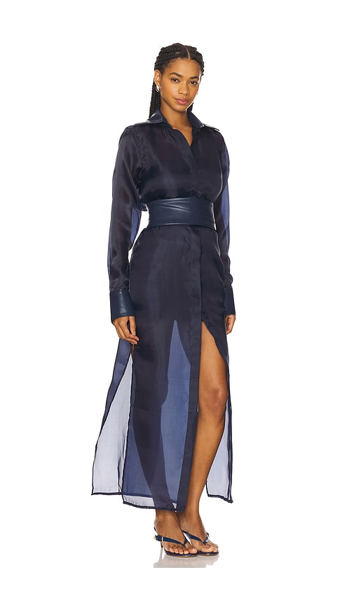 Mariandree Gaitan Aurora Dress In Blue