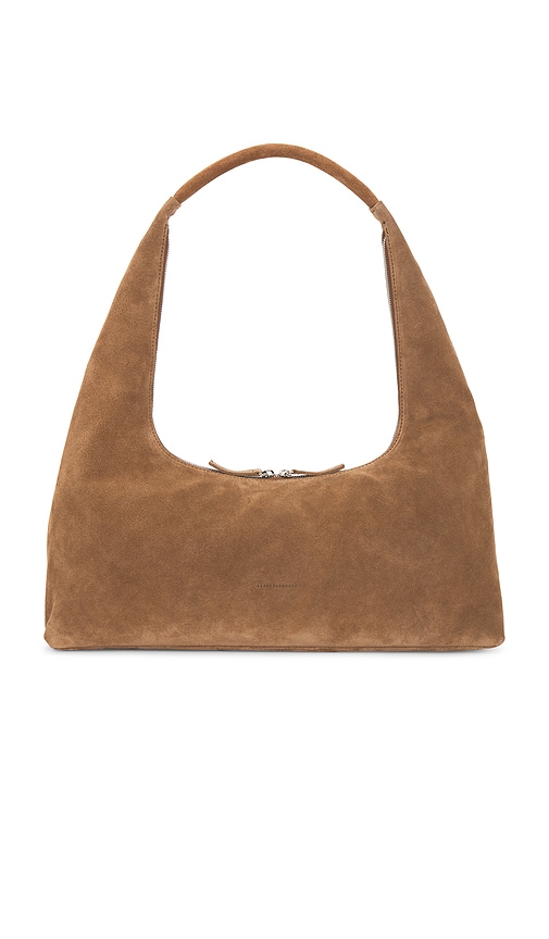 MARGESHERWOOD Large Hobo Bag in Tan.