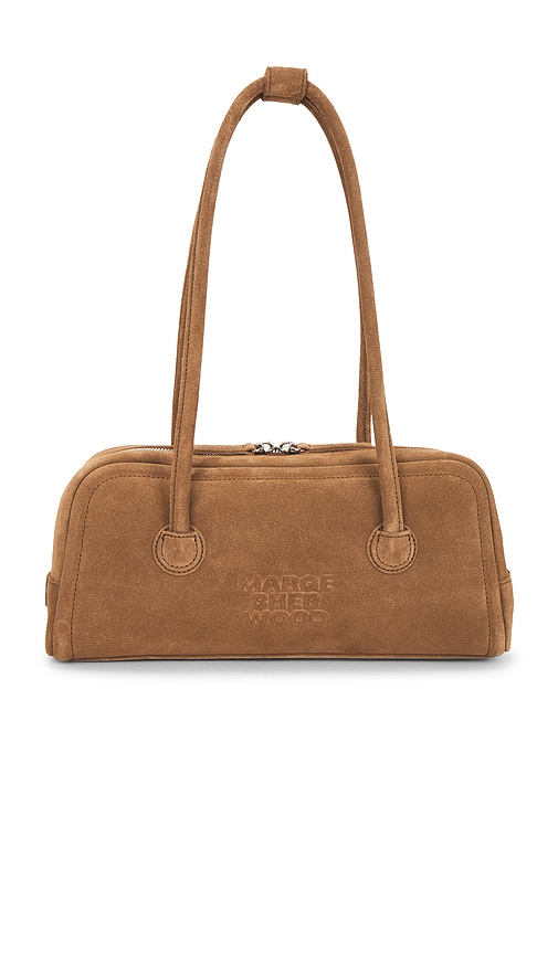 MARGESHERWOOD Soft Baguette Bag in Tan.