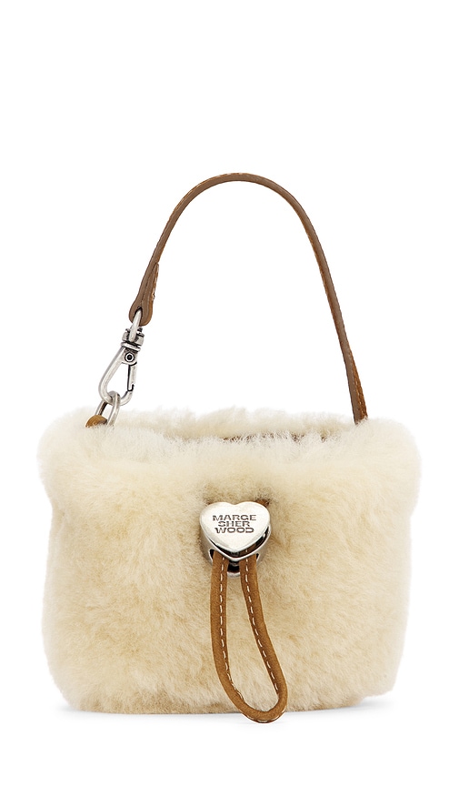 Margesherwood Shearling Drawstring Pouch