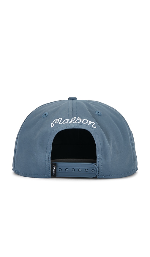 Malbon M Snapback In Blue