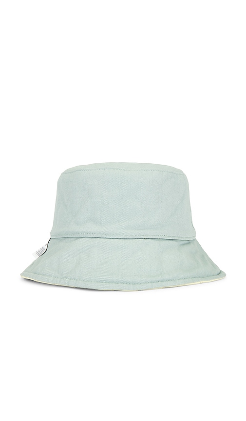  Malbon Wendbarer Bucket Hat Velasco In Yellow,mint. Größe S/m. Also In L/xl. 