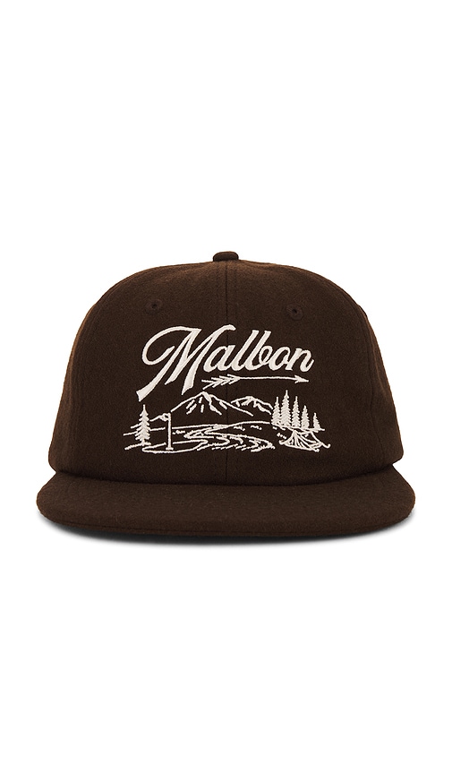 Malbon Highland Wool Painters Hat in Brown