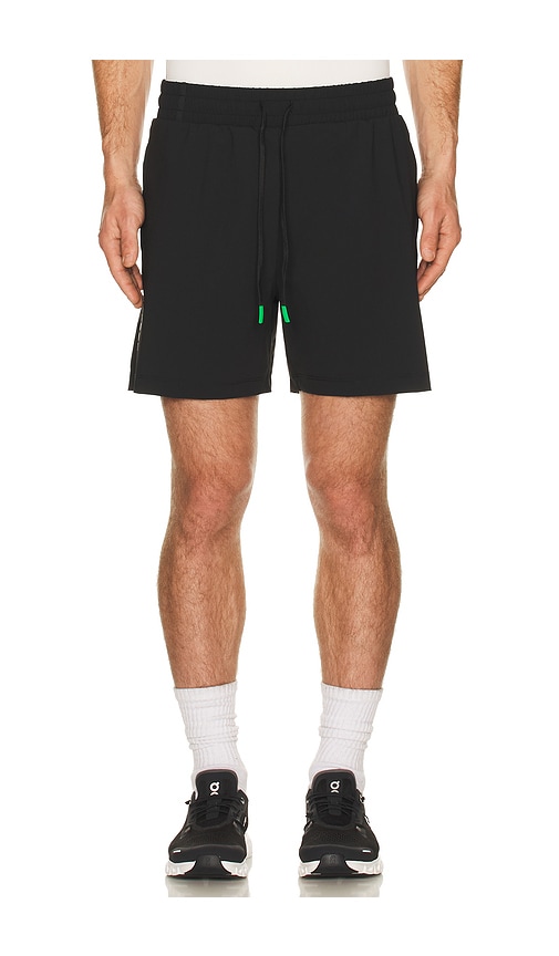 Malbon Performance Poly Tech Shorts In Black