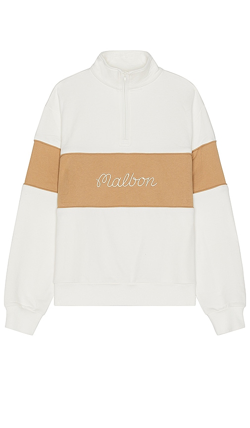 音声合成の時代が Malbon Golf Collegiate 1/4 Zip Sweat - ゴルフ