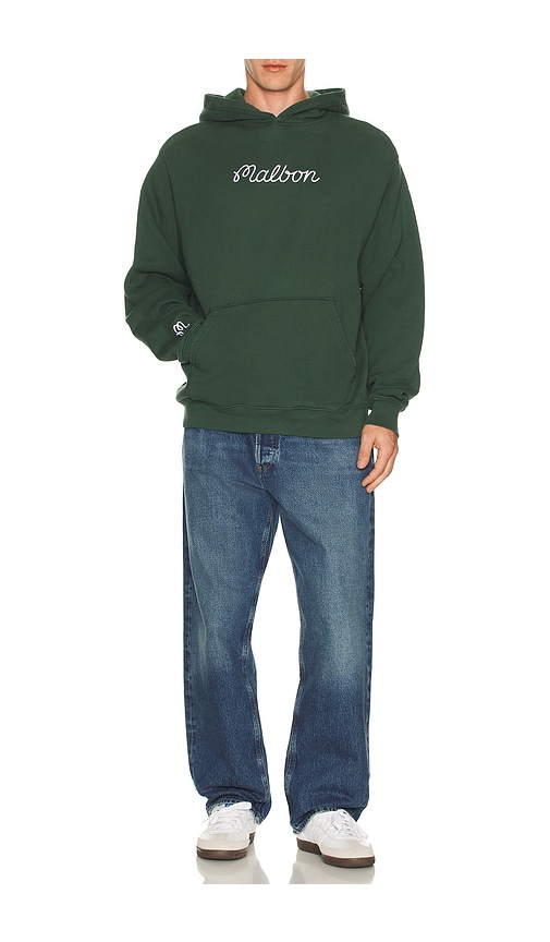  Malbon Hoodie Fesque In Green. Größe S. Also In L. 