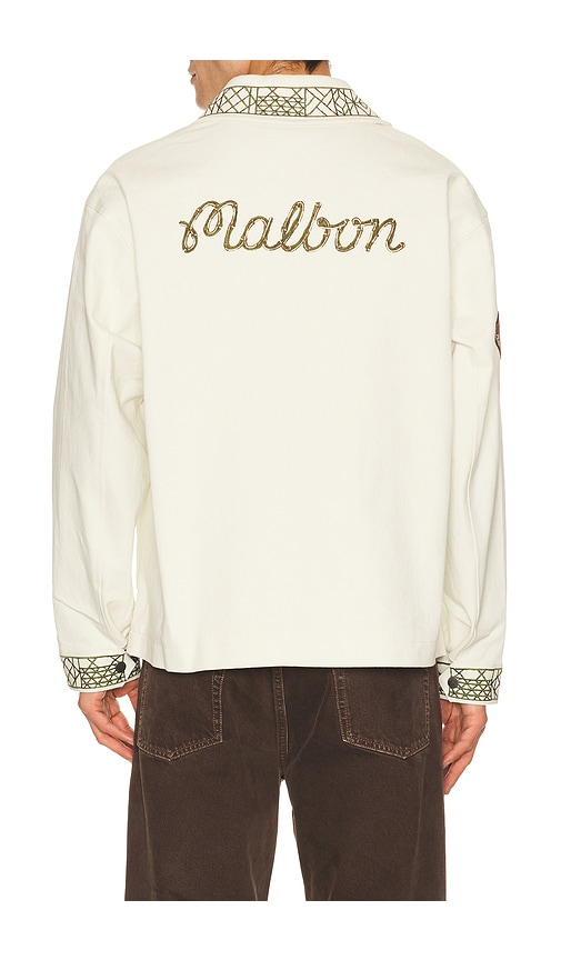 Malbon BLOUSON en Cream. Taille L. Also en S, M, XL/1X.