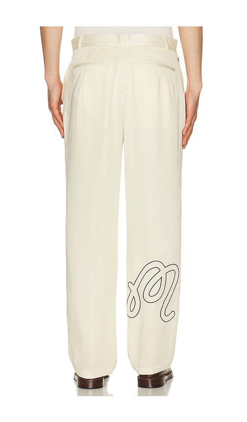  Malbon Hosen In Cream. Größe 30. Also In 31, 32, 34. 