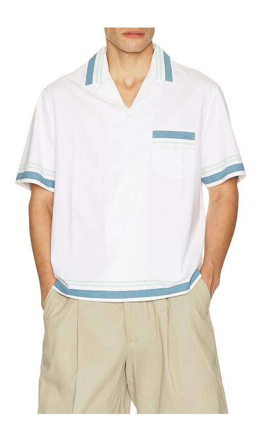 Malbon CHEMISE CAMP VENTURA en White Taille M Also en S L XL1X 144 €
