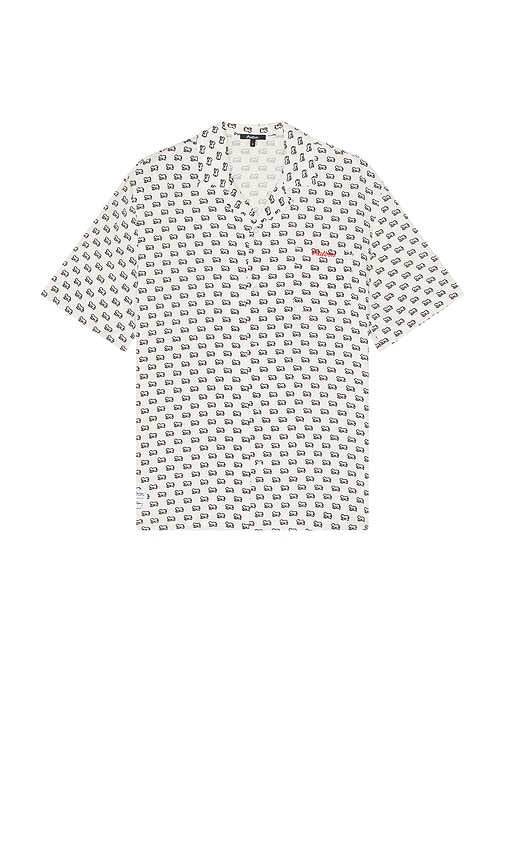 Malbon Golf X Keith Haring Camp Shirt In White