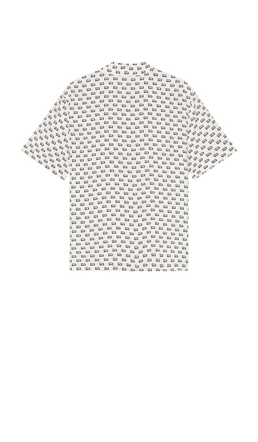 Shop Malbon Golf X Keith Haring Camp Shirt In White