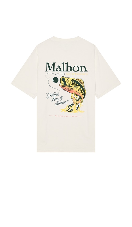 Malbon Sinker Tee in Ivory