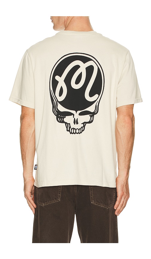 Malbon x Grateful Dead Bermuda Tee en Cream Taille M Also en S XL1X 59 €