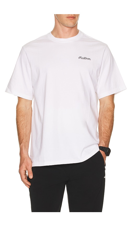 Malbon Bermuda Baldwin Tee In Red