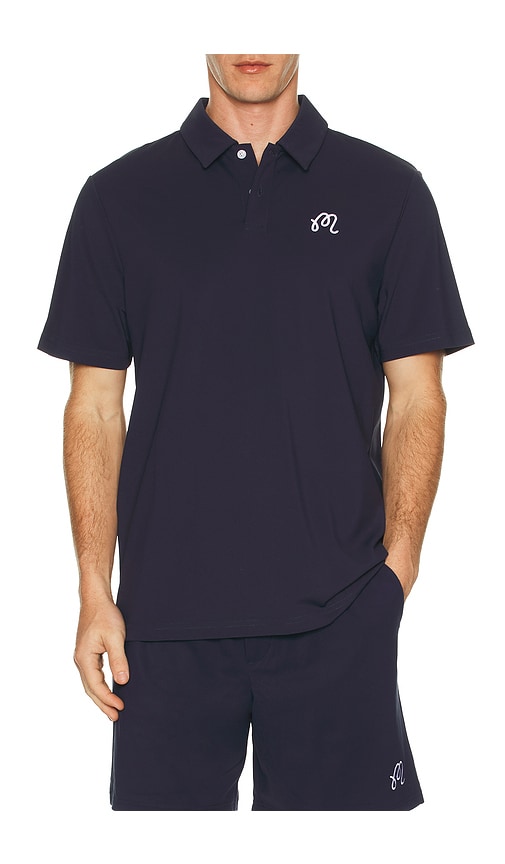 Malbon Fairway Polo en Navy. Taille S. Also en M.