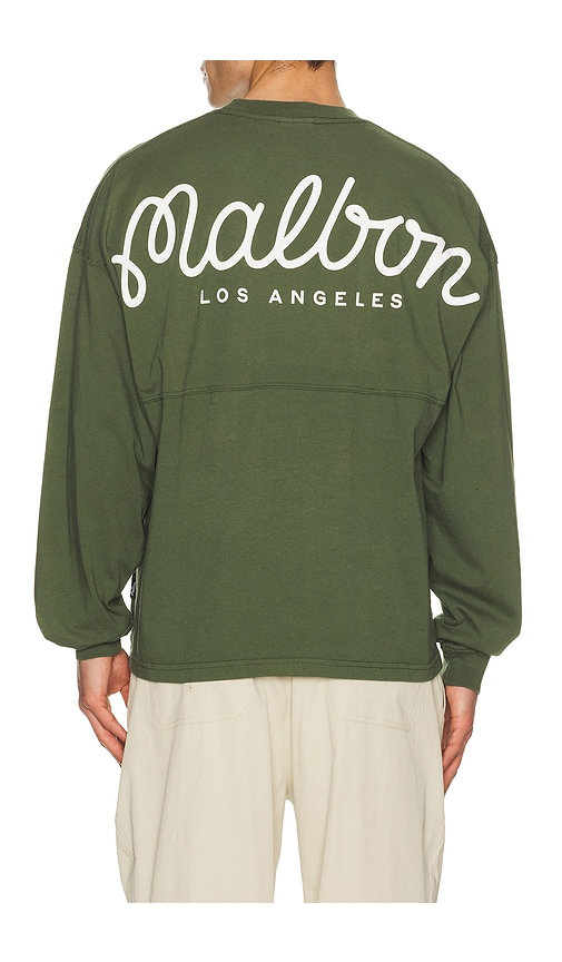 Malbon T-SHIRT en Olive. Taille M. Also en S, XL/1X.