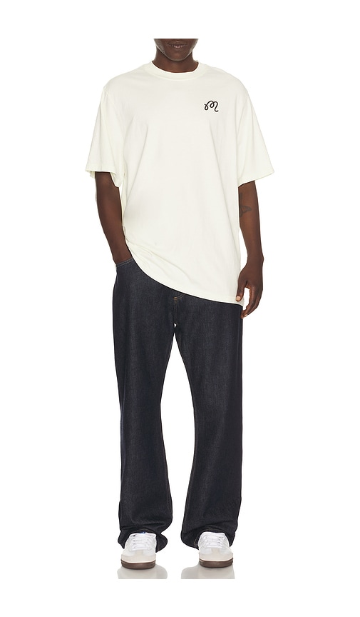 Malbon Zigarren-t-shirt Bermuda In Cream. Größe S. Also In M, L, Xl/1x. 