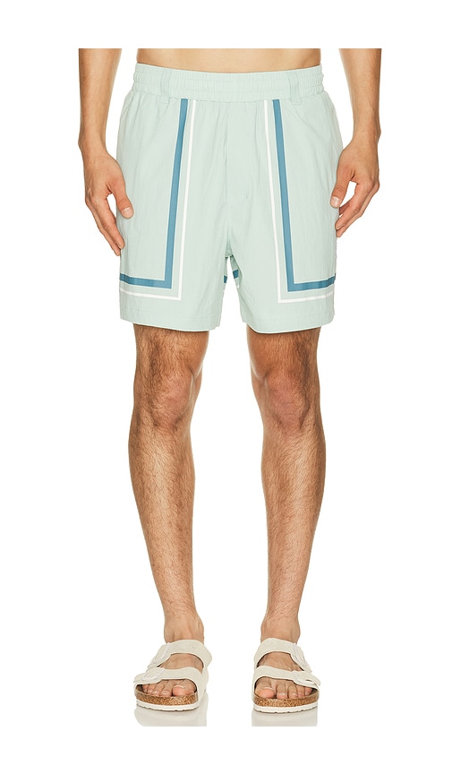 Malbon SHORT DE BAIN SCOOTER PLAYA en Blue Taille S Also en M L XL1X 166$