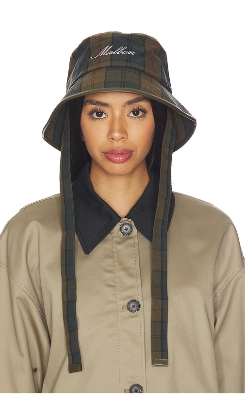 Malbon Jil Bucket Hat in Plaid