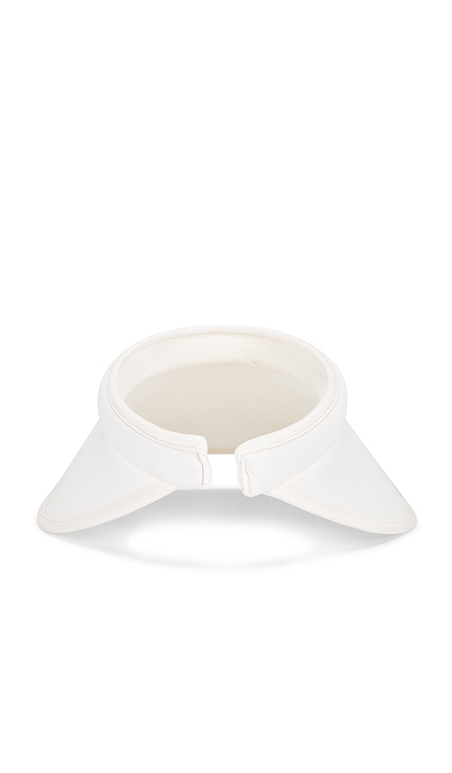  Malbon Sonnenvisier In White. 