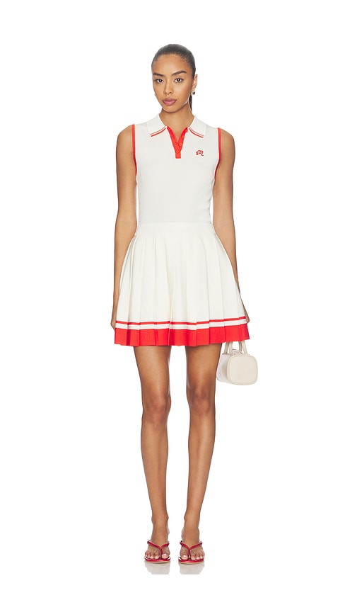 Malbon Astrid Dress In White