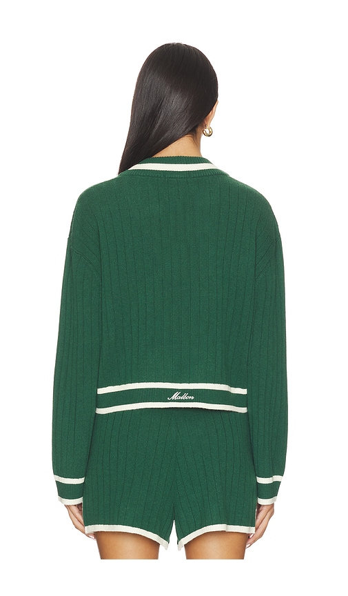  Malbon Strick Willow In Dark Green. Größe Xs. Also In S, L, Xl. 