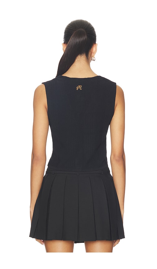  Malbon Strickweste Edith In Black. Größe S. Also In M. 