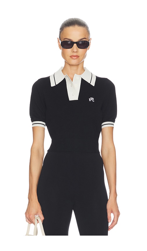 Malbon Mikayla Knit Polo Top