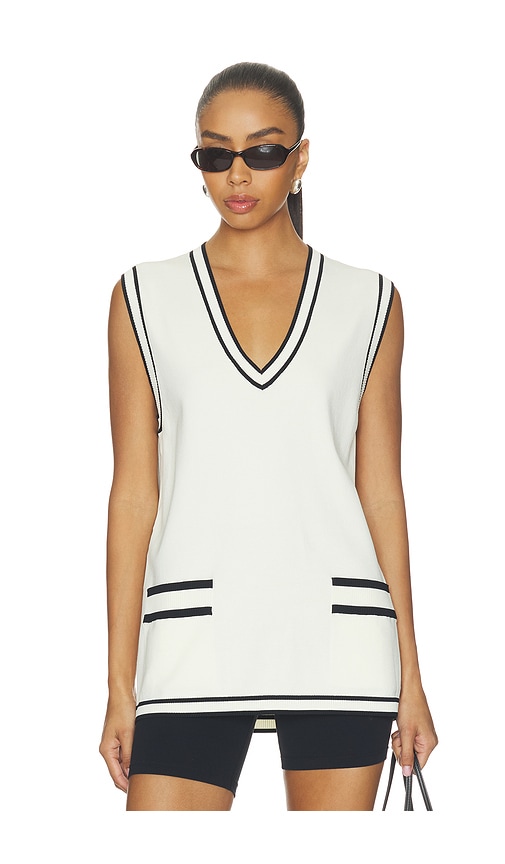 Malbon Hannelore Vest Top In White