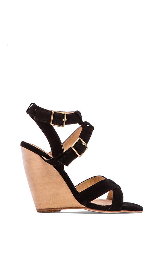 Kareen Cross Ankle Strap Wedge