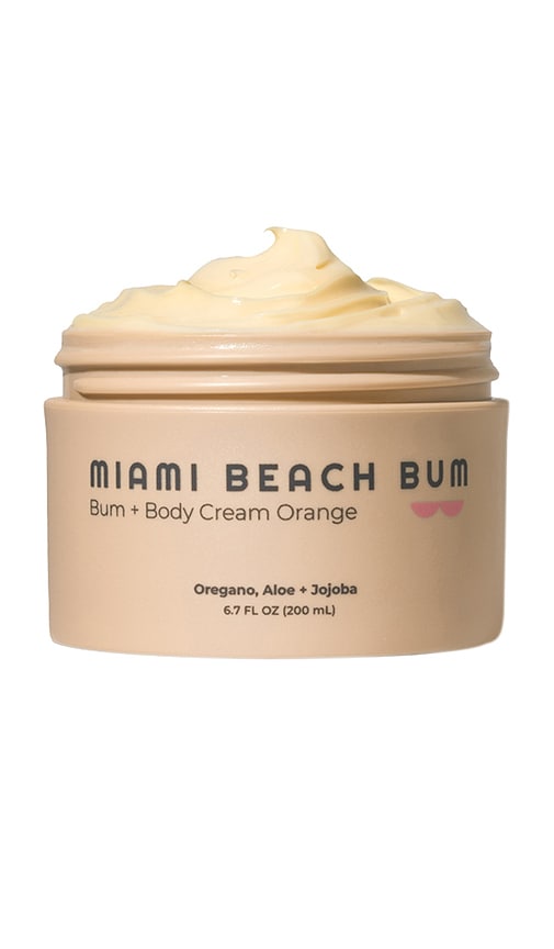 Orange Bum + Body Cream in Oregano & Orange.