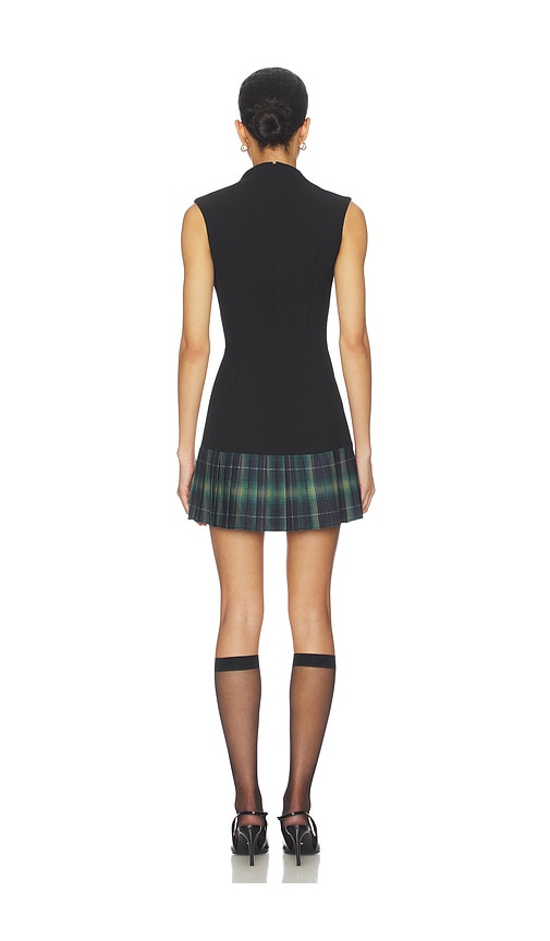  Mimchik Kleid Suki Mini In Black,green. Größe 2. Also In 4. 
